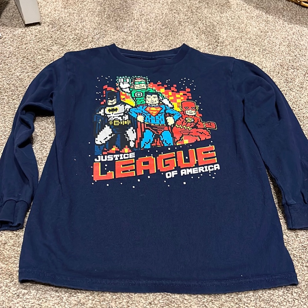 Justice league boys shirt